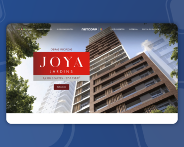 Novo site Netcorp Itália